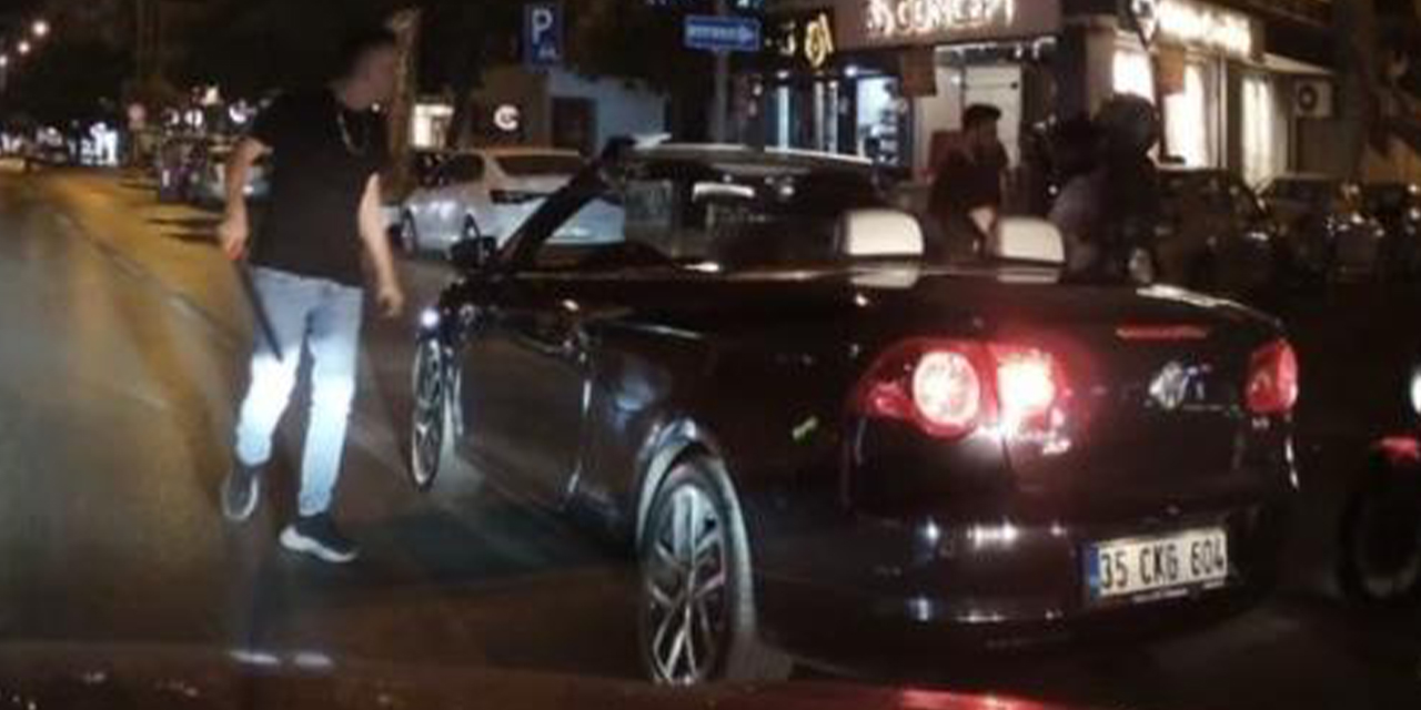 Trafikte döner bıçaklı gerginlik: 1 kişi gözaltında