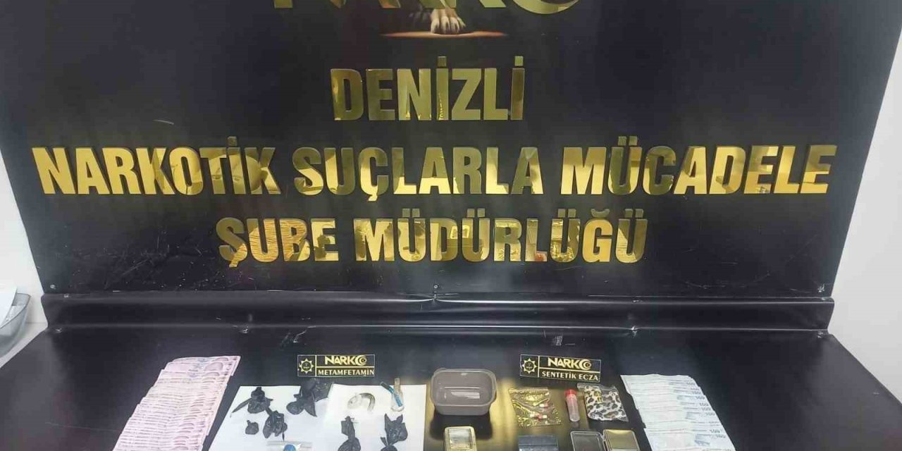 Denizli merkezli 4 ilde uyuşturucu operasyonu: 22 gözaltı