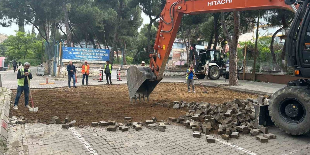 Büyükşehir yol çalışmalarında hız kesmiyor
