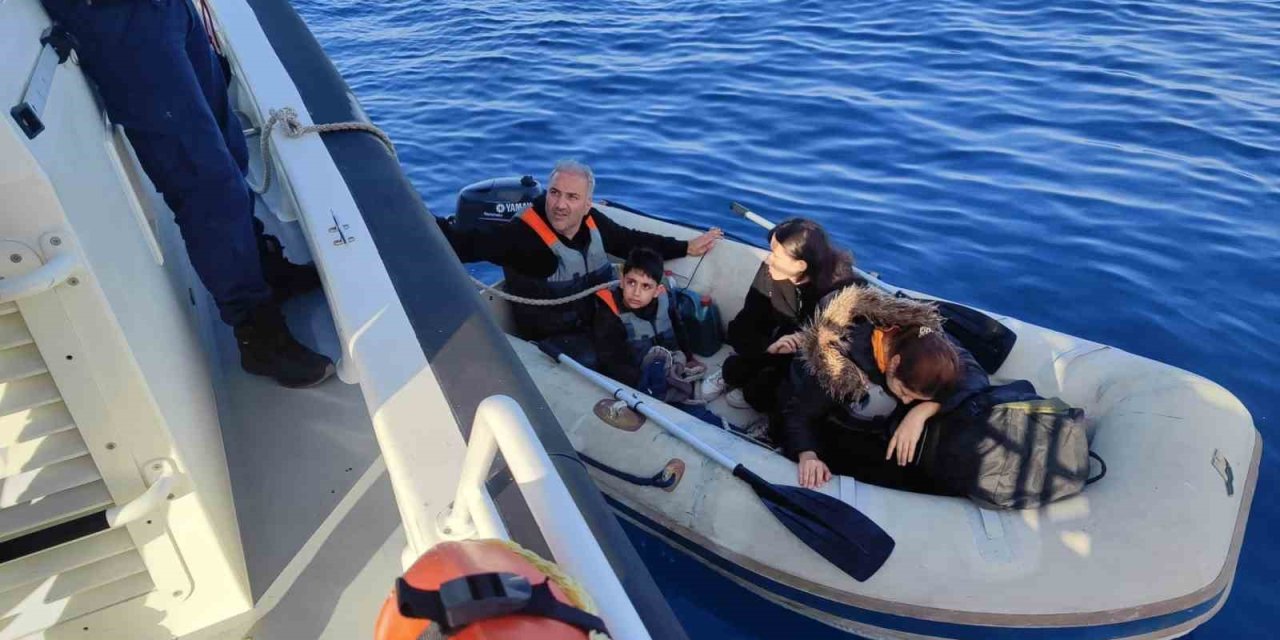 Bodrum’da 2’si çocuk 4 düzensiz göçmen yakalandı