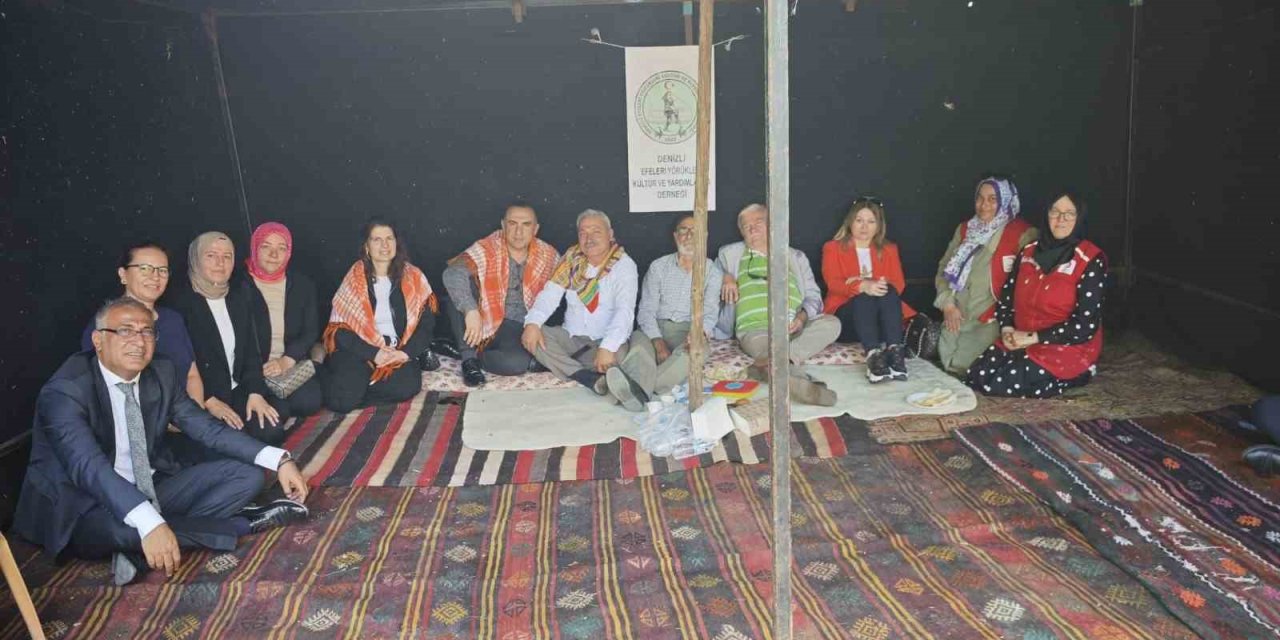 Kıl çadırda yılsonu etkinliği