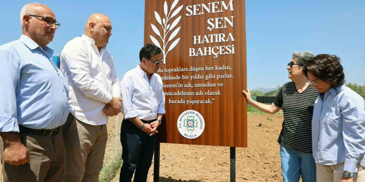 ‘Senem Şen Hatıra Bahçesi’ Anneler Günü’nde açıldı