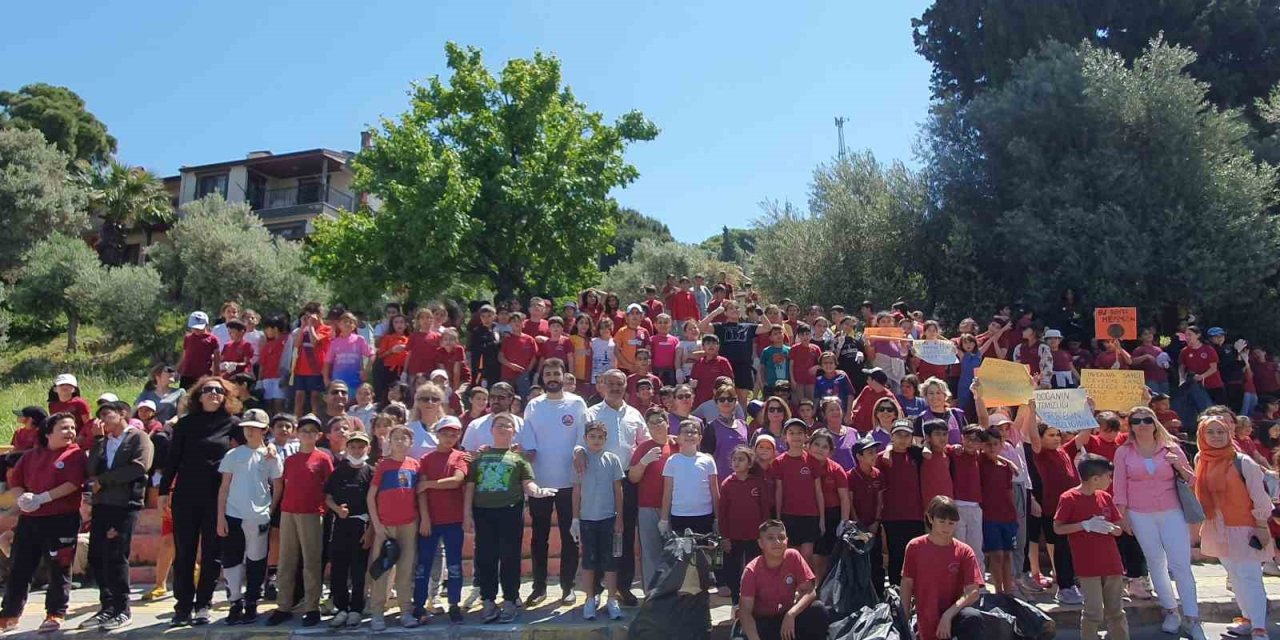 Söke’de "Temiz İlçem, Yeşil Geleceğim" projesiyle temizlik farkındalığı artıyor