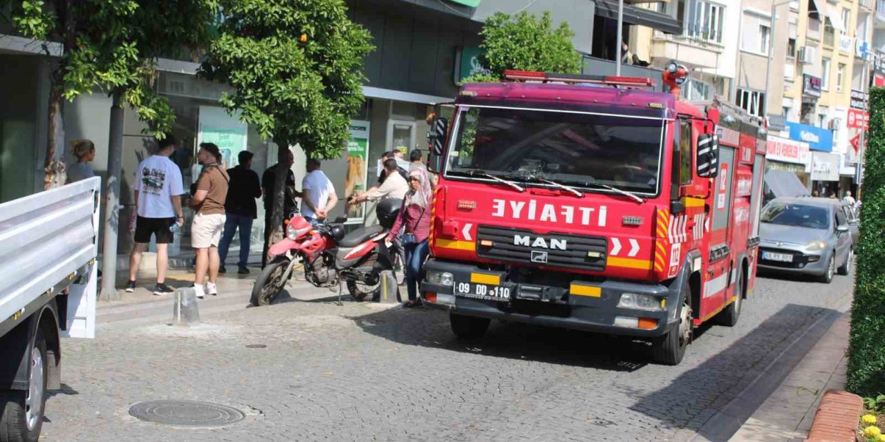 Mazgala atılan sigara izmariti, ekipleri harekete geçirdi