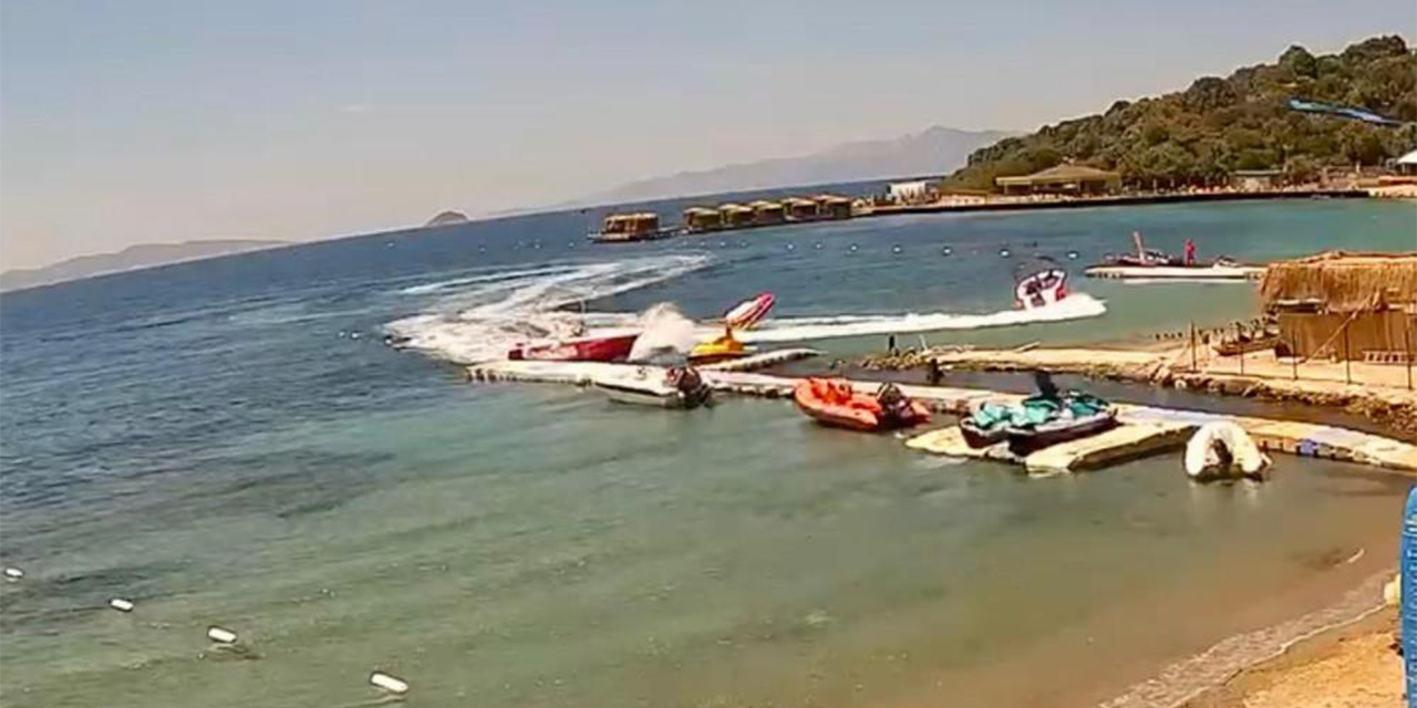 Deniz yatağı, sürat teknesine çarptı: 3 yaralı