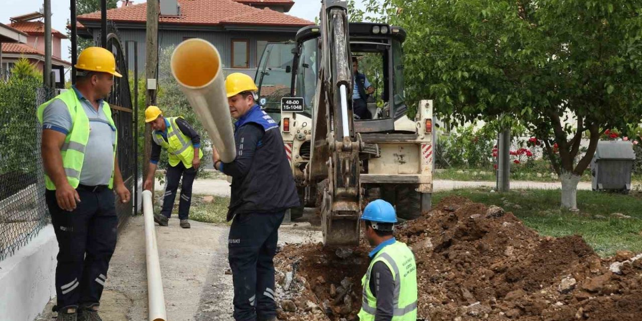 Çıtlık Mahallesinin içme suyu hatları yenileniyor