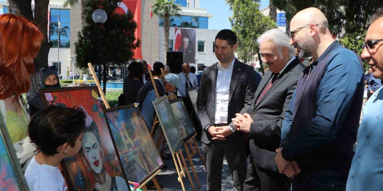 Söke’de minik yüreklerden "Eksik Parçam Sensin" sergisi