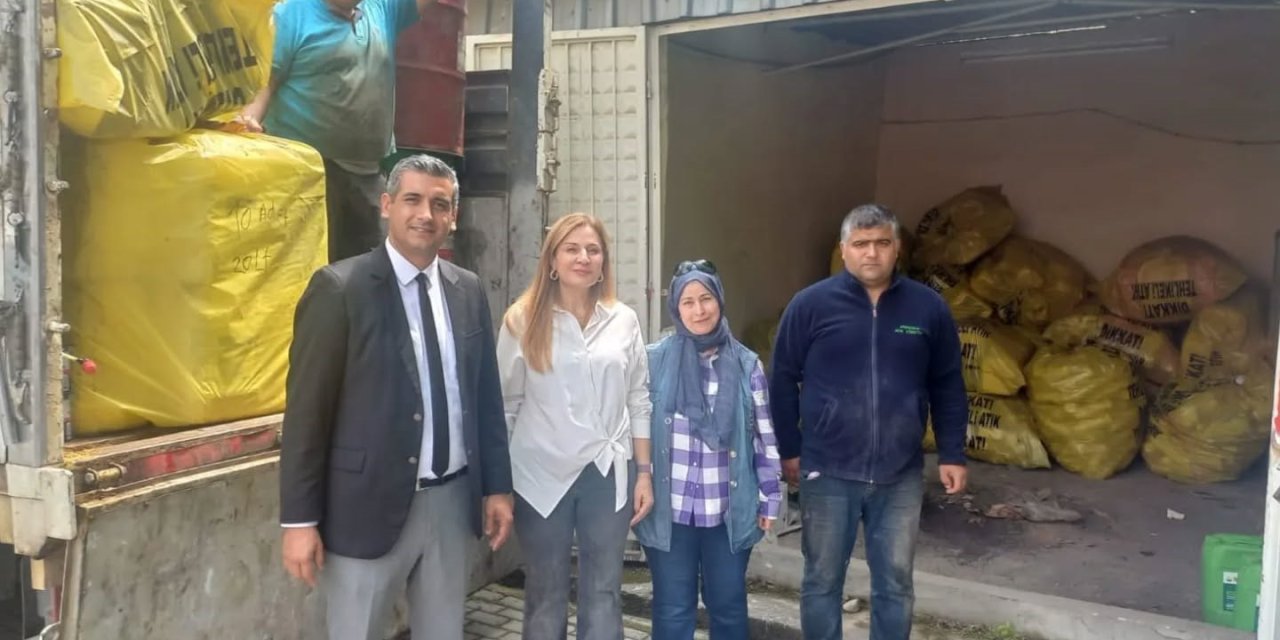 Aydın’da "Atıkları toplayalım, geleceğe nefes olalım" projesi sürüyor