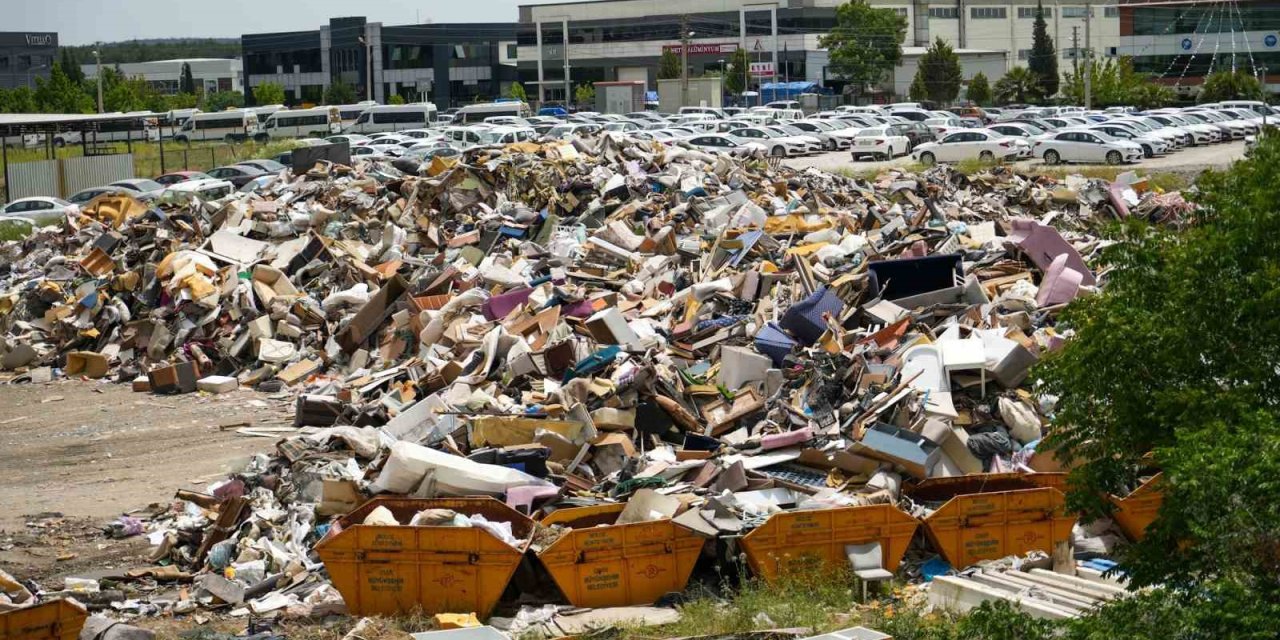 İzmir’in göbeğinde çöp alanından ürküten görüntü