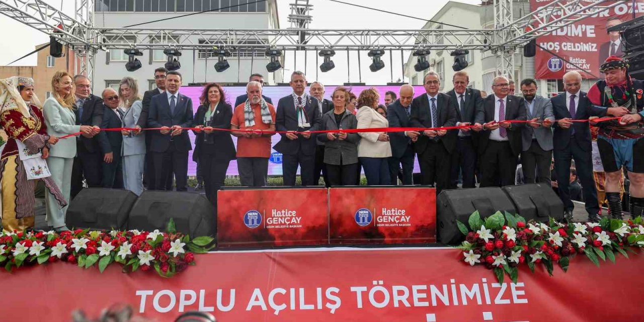 CHP Genel Başkanı Özel, Didim’de toplu açılış törenine katıldı