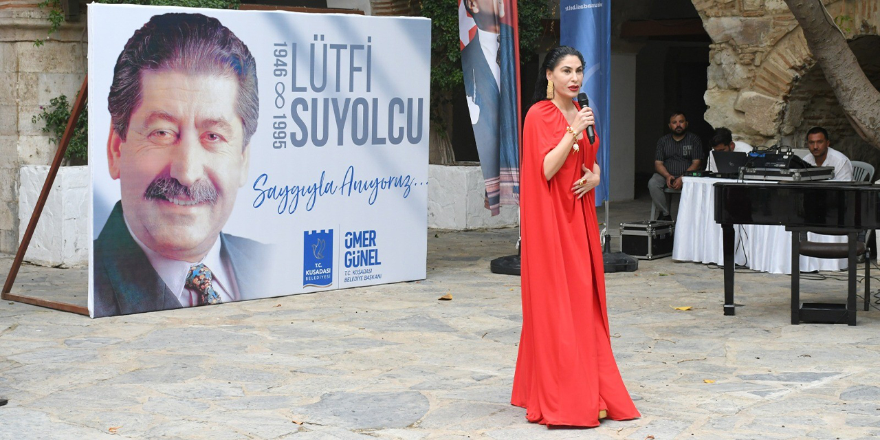 Lütfi Suyolcu, 30’uncu ölüm  yıldönümünde Kuşadası’nda anıldı