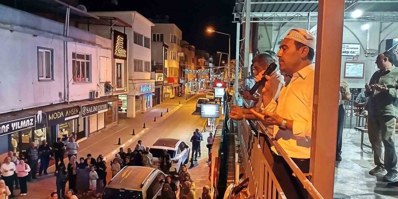 Çine’de hac yolcuları dualarla uğurlandı