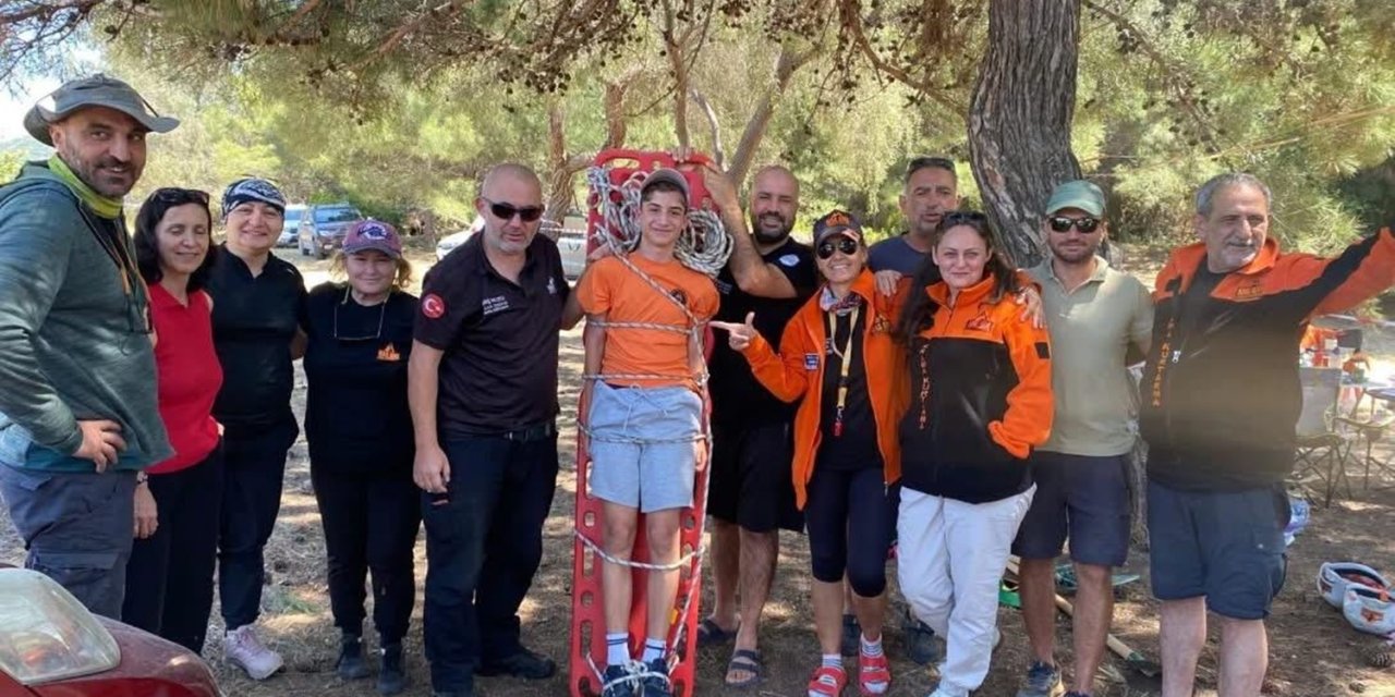 Datça’da MAG AME gönüllülerine uygulamalı eğitim