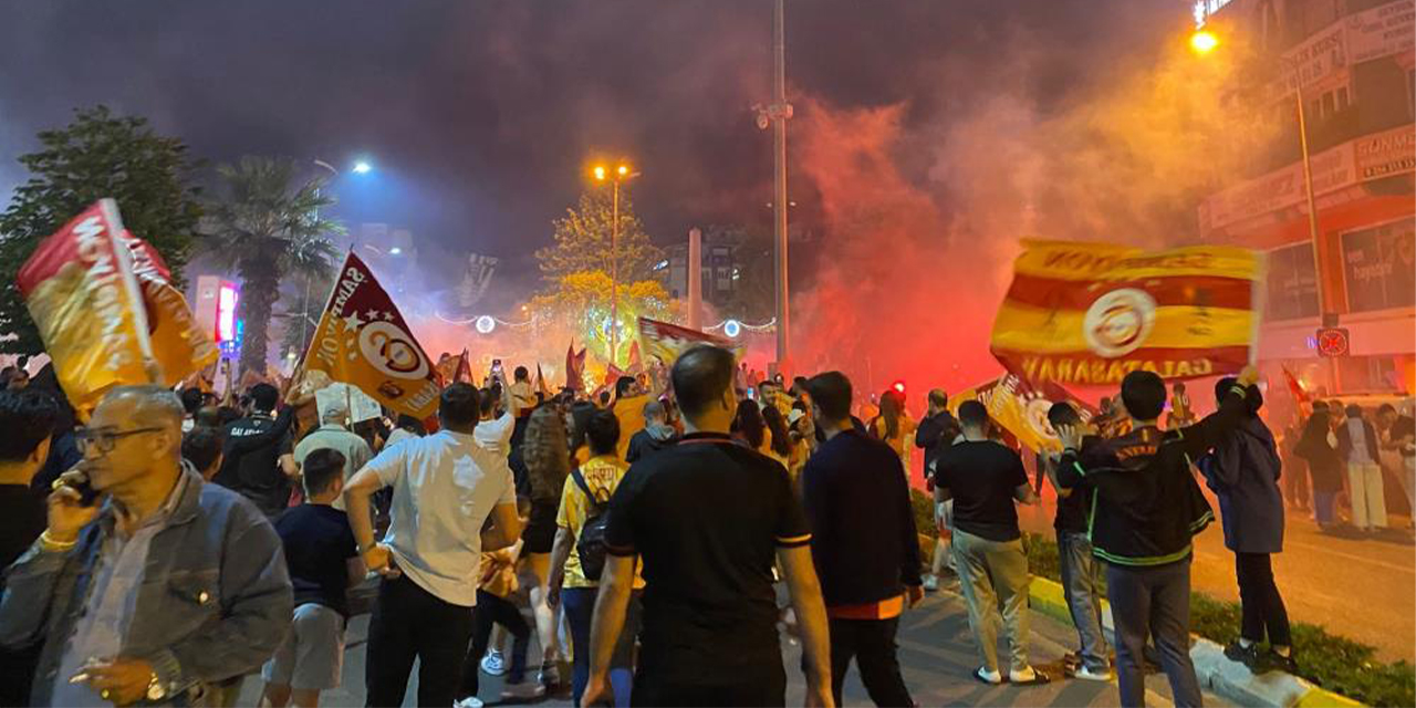 Galatasaray’ın şampiyonluğu Aydın’da coşkuyla kutlandı
