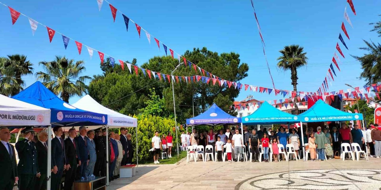 Köyceğiz’de 19 Mayıs coşkusu yaşandı