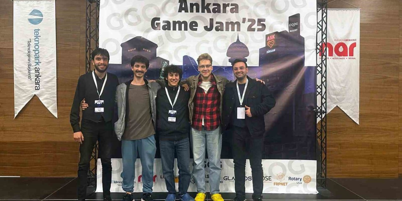 MSKÜ öğrencilerine Ankara Game Jam’de ‘En İyi Hikaye" ödülü