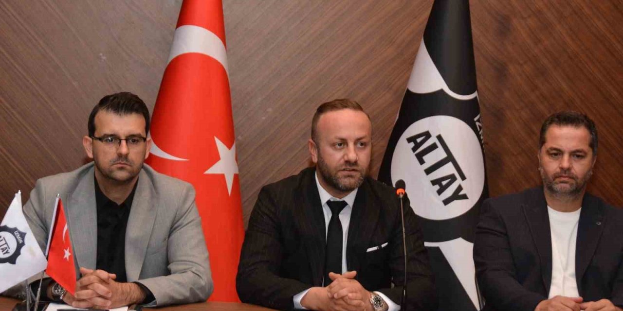 Sinan Kanlı, Altay Spor Kulübü’ne başkan adaylığını açıkladı