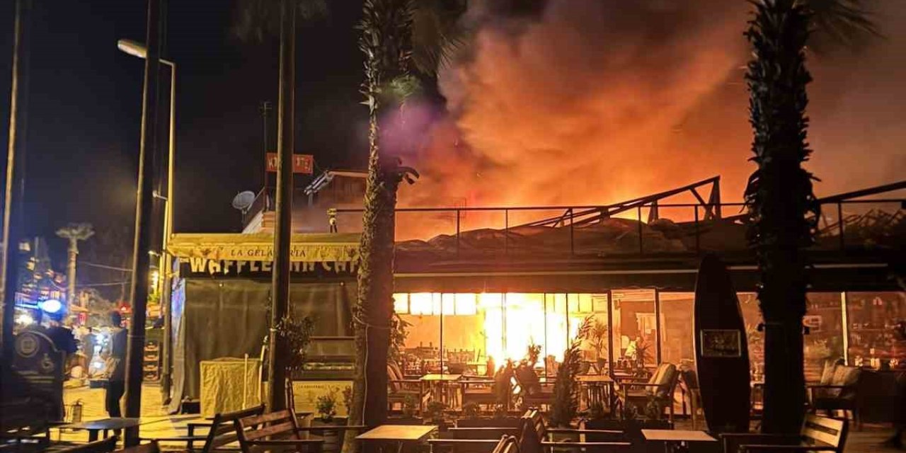 Muğla’daki işletmede yangın