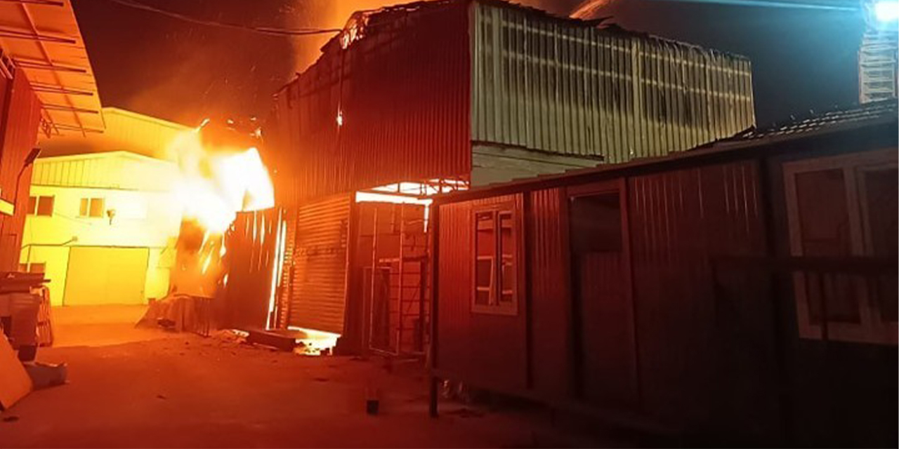 Kar maskeli kundaklama: 7 milyon TL’lik zarar, 1 tutuklama