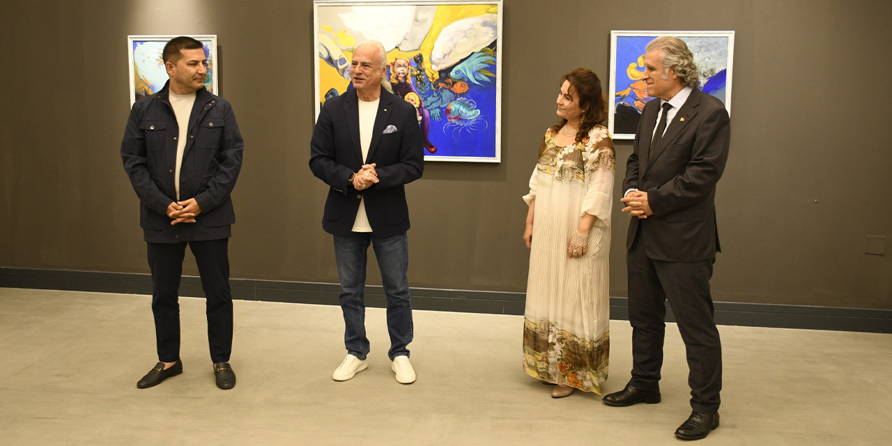 Ressam Zeynep Keklik’in ‘Düşsel Yolculuklar’ı Ada Modern’de