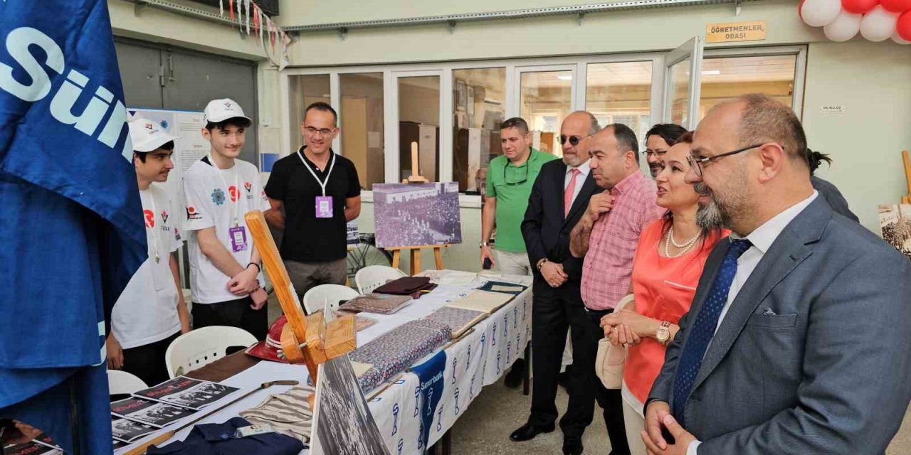 Meslek liselilerin bilim projeleri görücüye çıktı