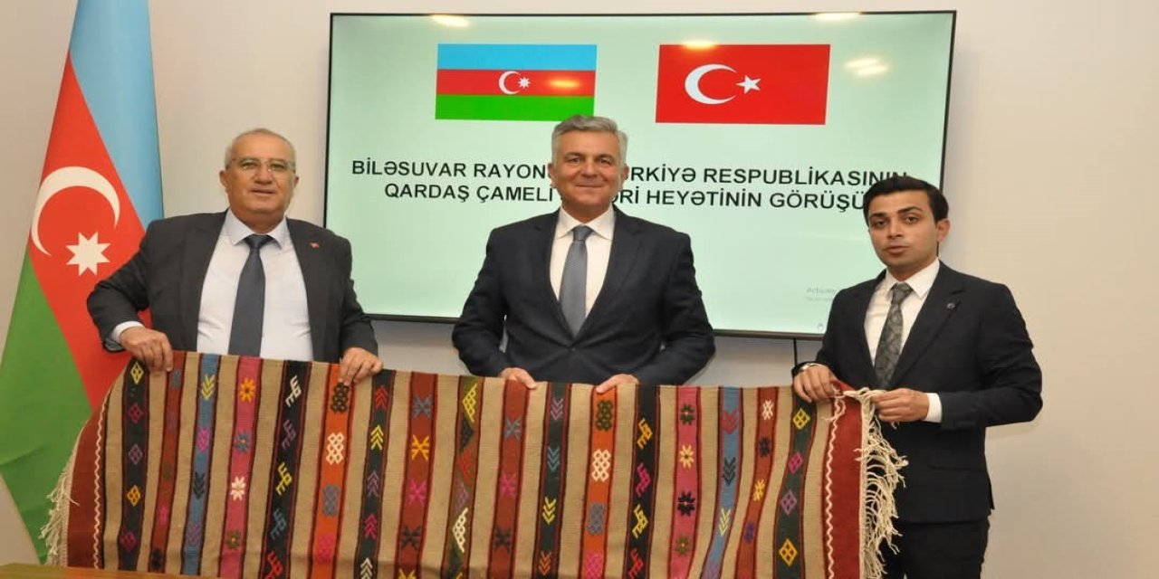 Çameli heyetimiz kardeş ülke Azerbaycan’da temaslarda bulundu