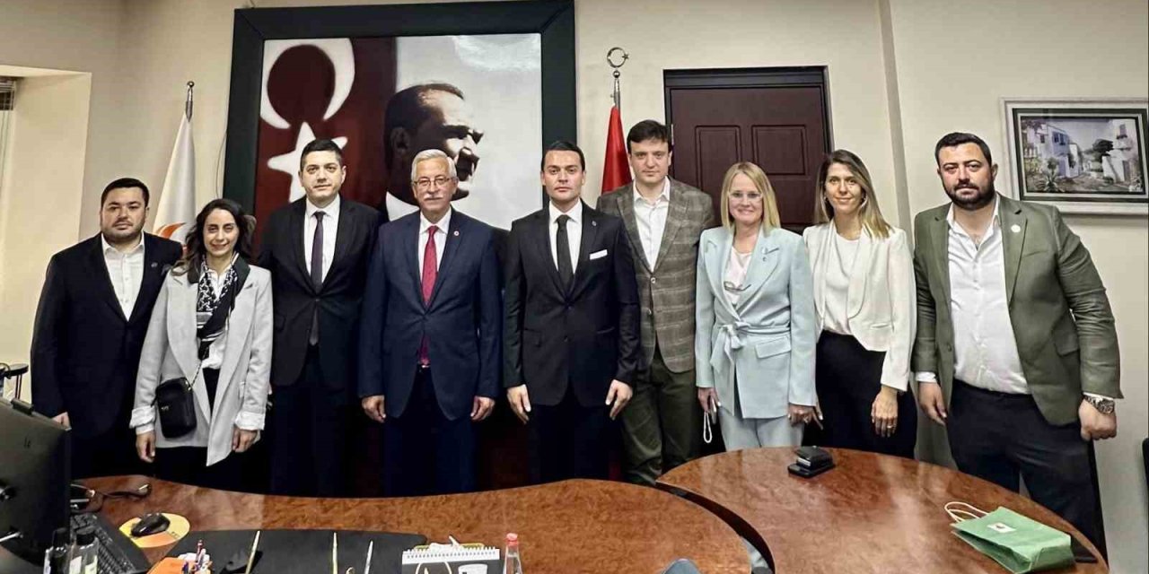 EGİFED yönetiminden Erdek’e işbirliği ziyareti