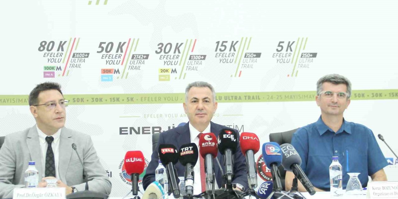 ’Efeler Yolu Ultra Trail’e 6 ülkeden 256 sporcu gelecek