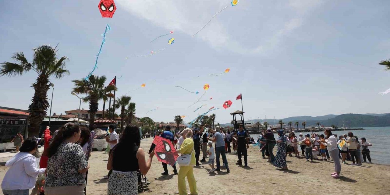 Muğla’da engelsiz uçurtmalar gökyüzü ile buluştu