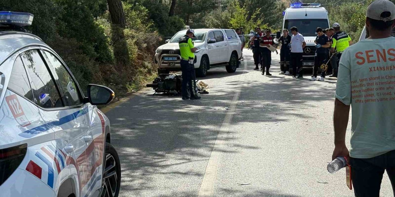 Bodrum’da feci kaza: 1 ölü, 1 yaralı