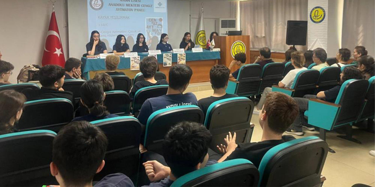 Aydın Lisesi’nde Cengiz Aytmatov paneli düzenlendi