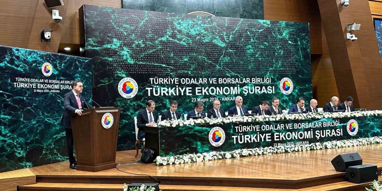 Başkan Kasapoğlu, ekonomi şurasında konuştu; "Sanayici direniyor, destek şart"