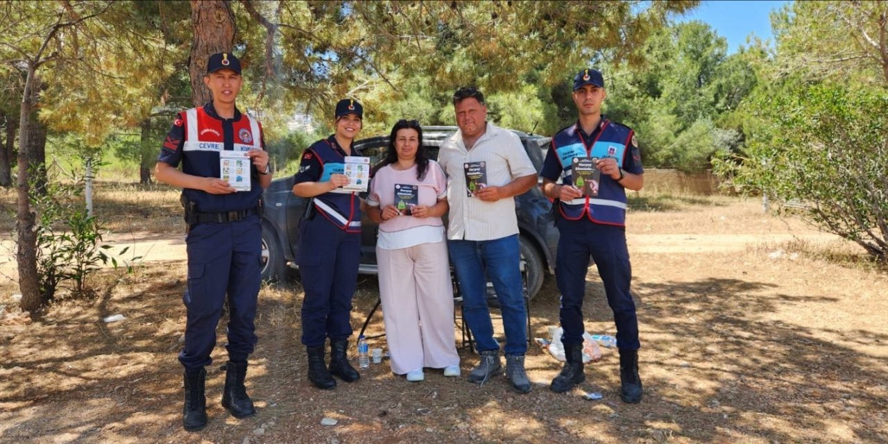 Jandarma, orman yangınlarına dikkat çekti