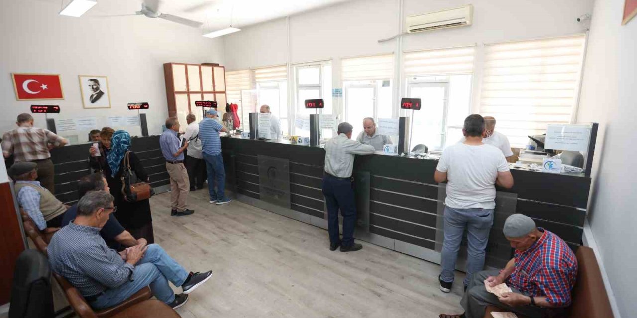 Merkezefendi’de vezneler bu hafta sonu da açık olacak