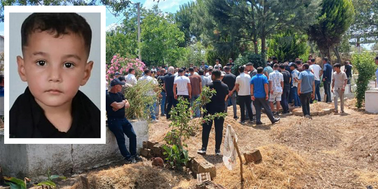 Minik Enes toprağa verildi