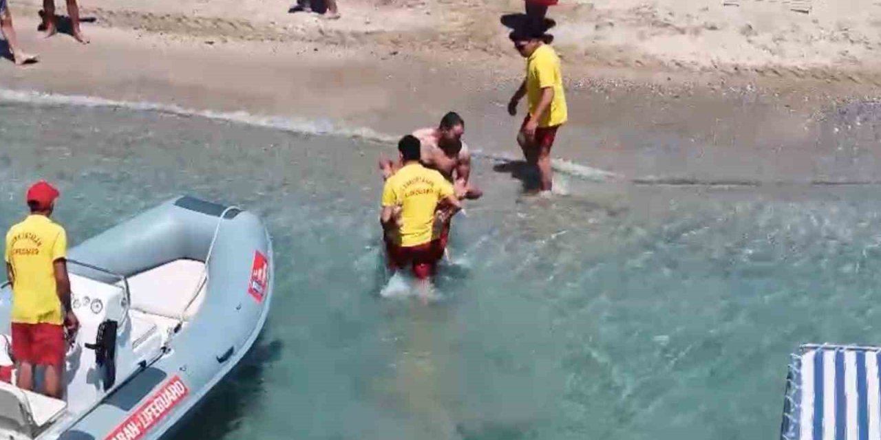 Didim Belediyesi cankurtaran ekiplerinin tatbikatı gerçeğini aratmadı