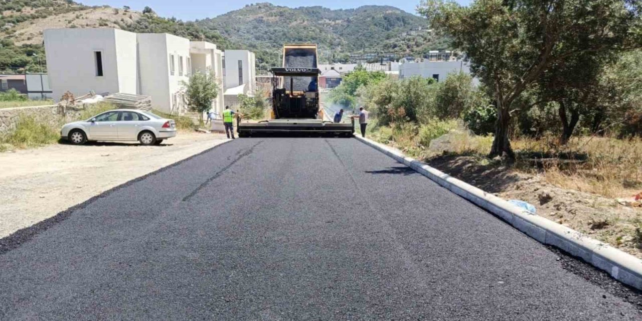 Bodrum’da cadde ve sokaklar yenileniyor