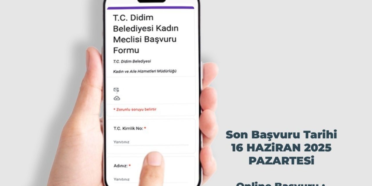 Didim’de Kadın Meclisi başvuruları başladı