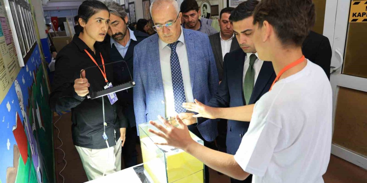 Çameli Anadolu Lisesi Bilim Fuarındaki projeler göz doldurdu