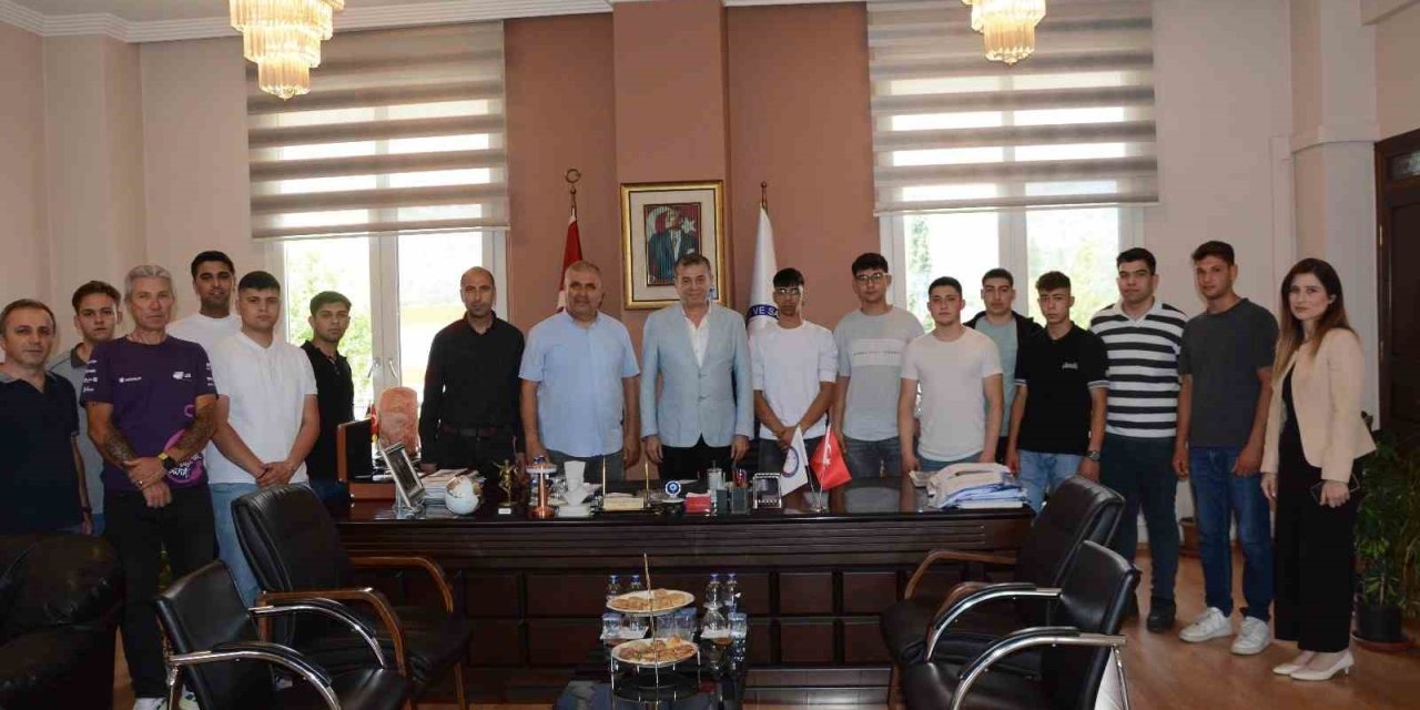 Başkan Künkcü geleceğin ahilerini ağırladı