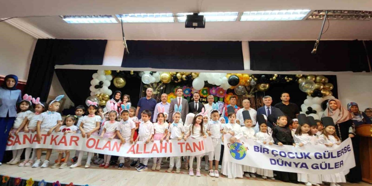 Köyceğiz’de Kur’an kursu öğrencilerinden yıl sonu programı