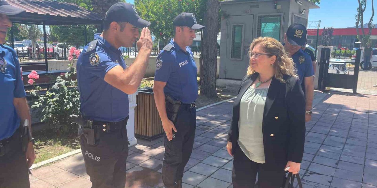 Kaymakam Doğru, kolluk kuvvetleri ile bir araya geldi