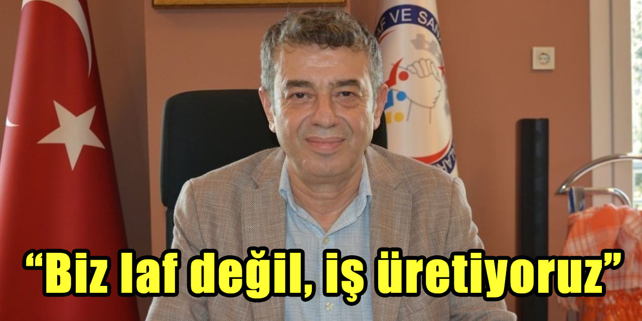 AYESOB Başkanı Künkcü’den sosyal medya eleştirilerine yanıt: “Biz laf değil, iş üretiyoruz”