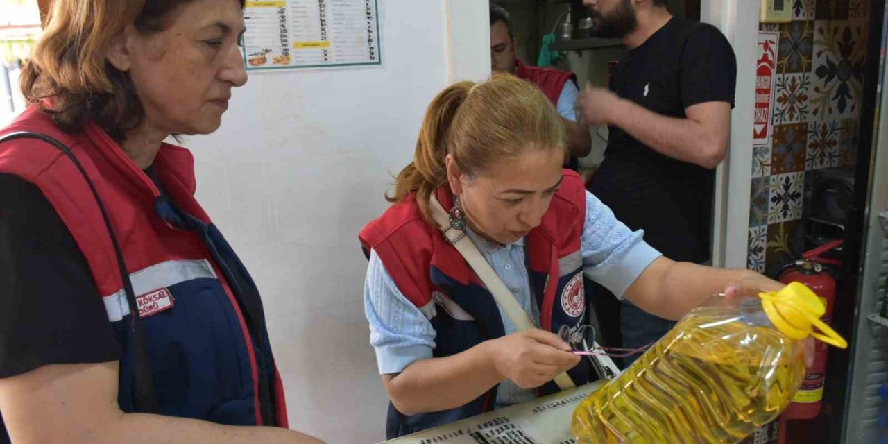 Efeler’de eş zamanlı ’yağ’ denetimi