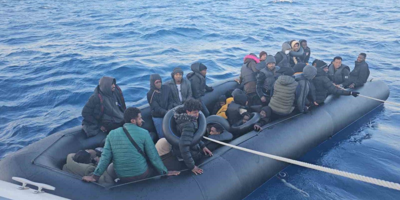 Aydın’da 1 ayda 132 düzensiz göçmen kurtarıldı