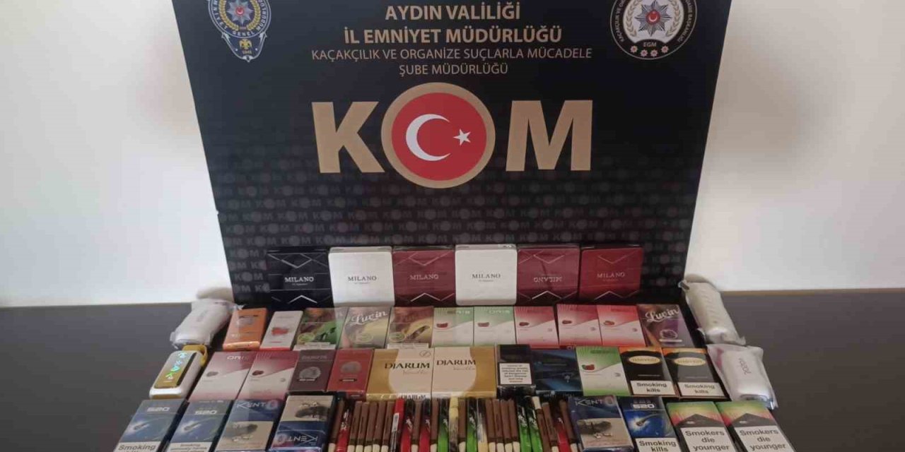Aydın’da KOM ekipleri kaçakçılığa geçit vermiyor