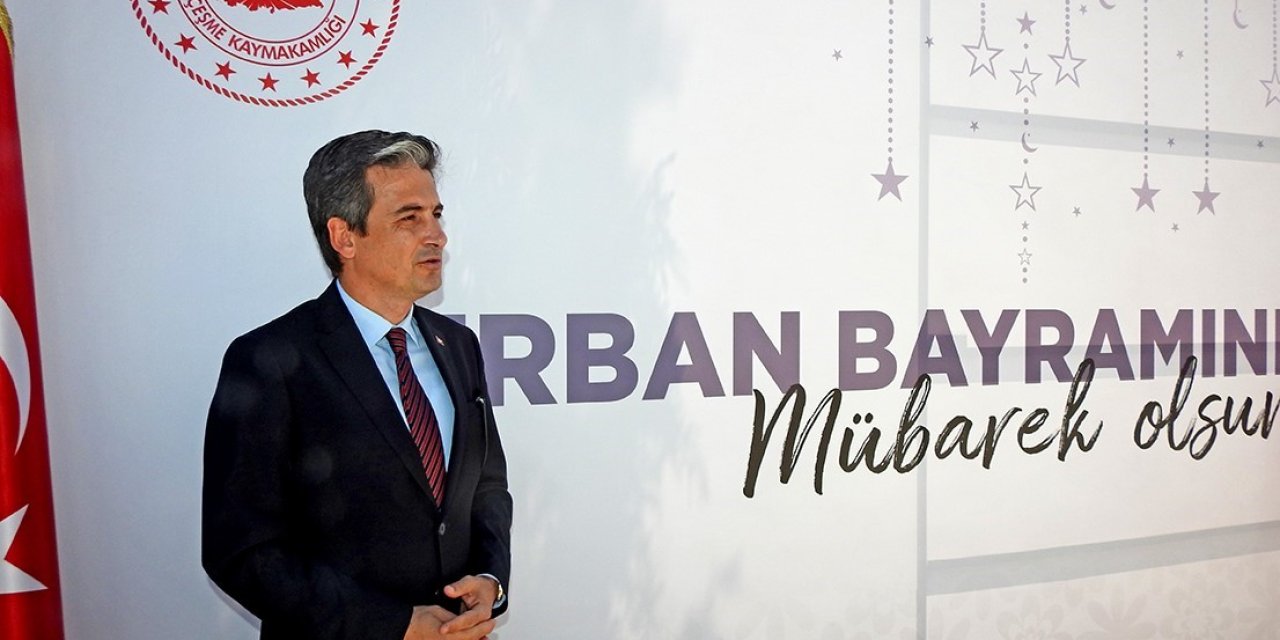 Çeşme’de Kurban Bayramı coşkusu resmi törenle başladı