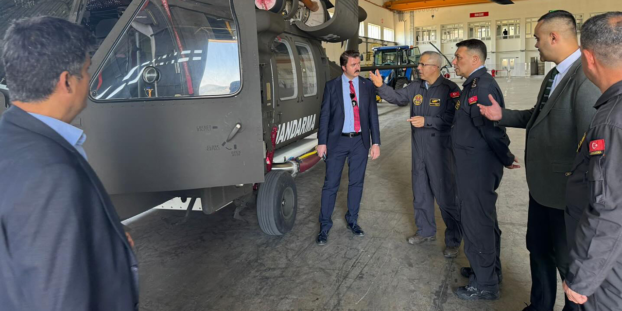 Aydın protokolünden Jandarma Filo Komutanlığı’na ziyaret: “Yerli ve milli teknolojileri görünce gururlandık”