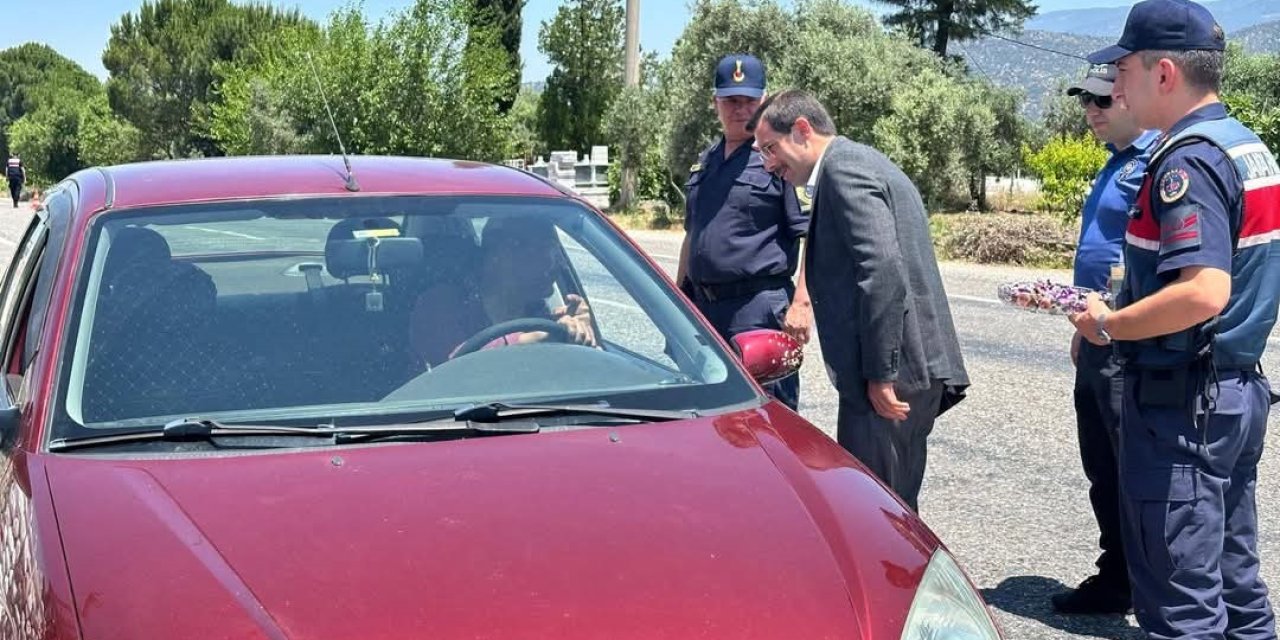 Kaymakam Polat bayram denetiminde