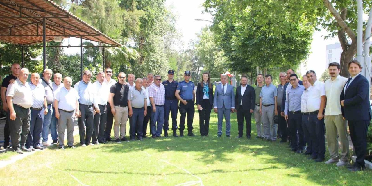 Kaymakam Polat için veda yemeği gerçekleştirildi